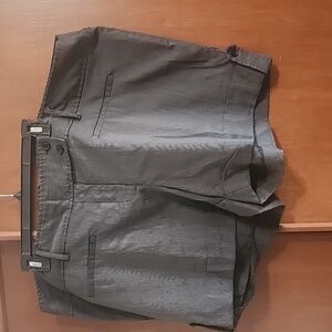 Torrid Black and White Pinstripe Shorts Sz 24